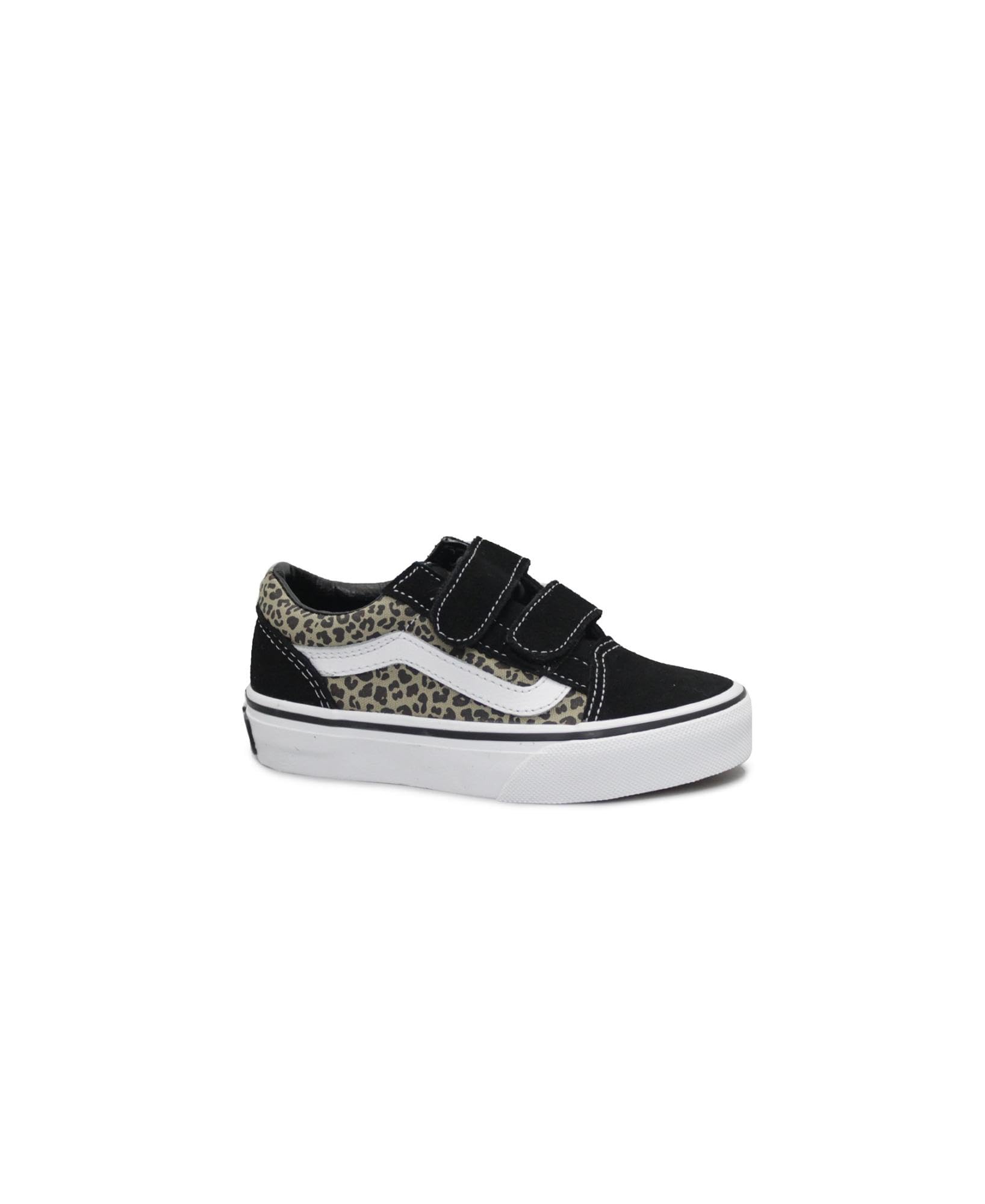 Baskets Léopard Vans Old Skool Filles Finis les Lacets Défaits