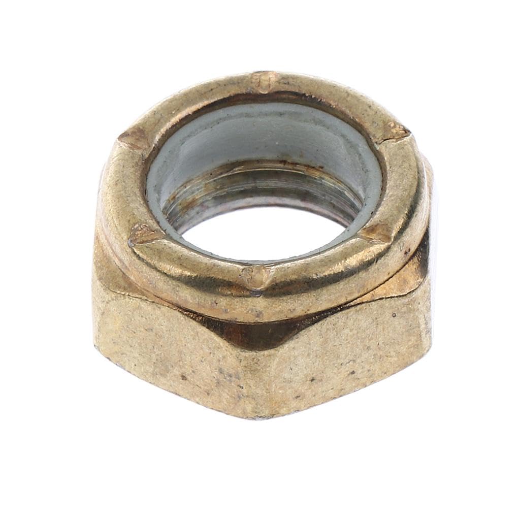 Amagogo 8pcs Longboard Nuts Set, Golden, 7x10x14mm for