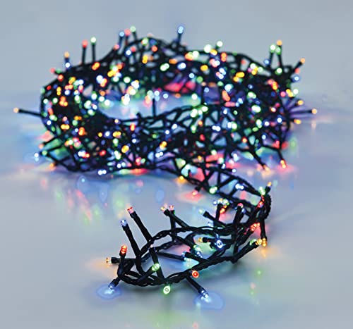matrasa Cluster Lichterkette BUNT 8 Funktionen Memory innen & außen IP44 14m | 700 LED matrasa Cluster Lichterkette BUNT 8 Funktionen Memory innen & außen IP44 14m | 700 LED