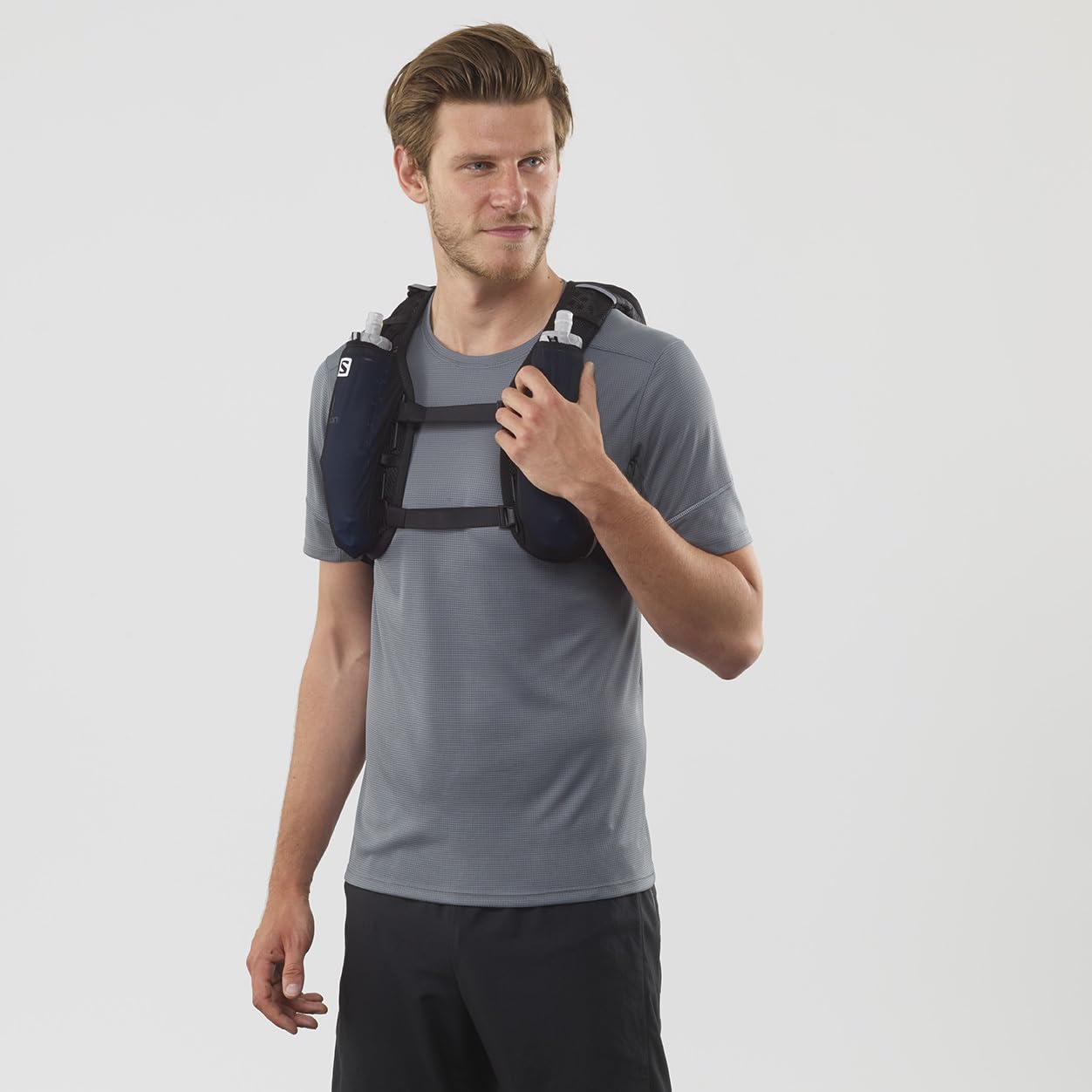 Salomon Agile 6 Gilet Unisex per Idratazione Trail Running Escursionismo MTB, Comfort dinamico, Accesso rapido, Versatilità