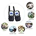 Funkprofi Walkie Talkies for Kids 22 Channels Long Range Rechargeable Walkie Talkies with Battery and Charger, Gift for Boys and Girls, 1 Pair
