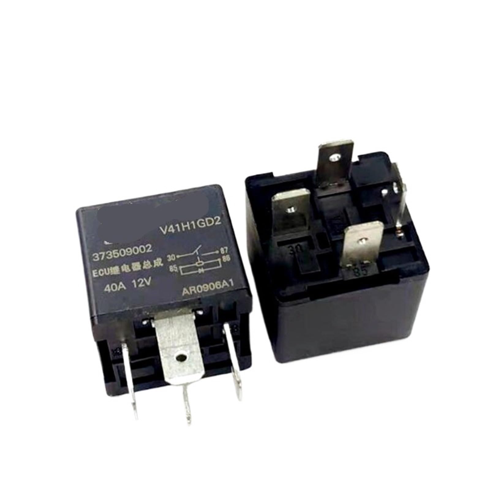 Relais auto 40A 12V 4PIN 373509002 pour réparer les pannes de phares et klaxon