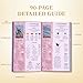 Qymagicz Tarot Cards for Beginners, Vintage Classic Tarot Cards with Guide Book, Gold Gilded Edges
