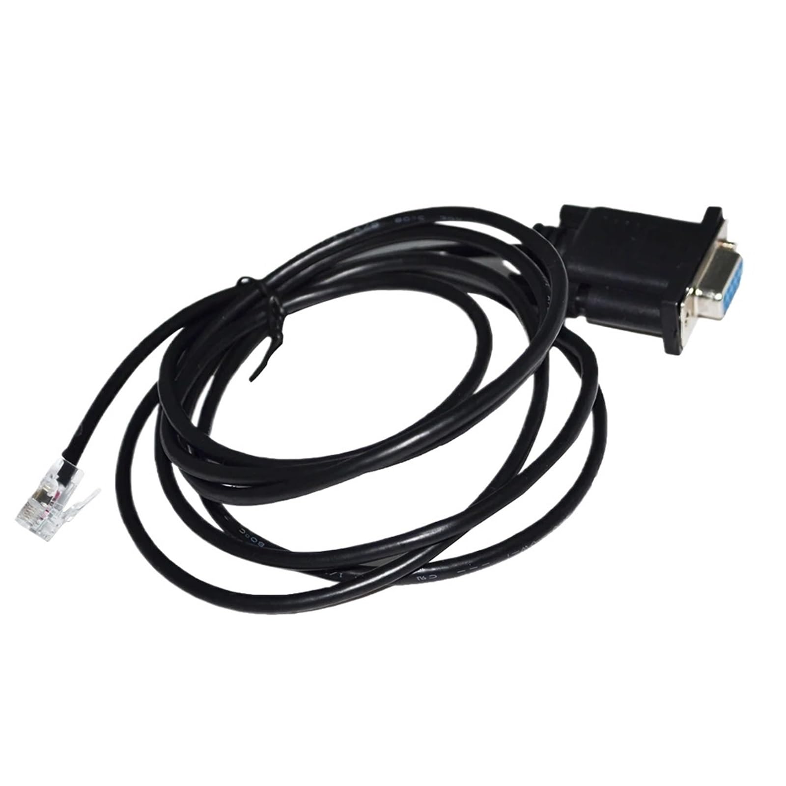 Cable Adaptador RS232 DB9 de 9 Pines a RJ11 RJ12 6P4C for DMKE J6 RS-232, Puerto, depurador de parámetros, Consola, Controlador, KABLE(1.8M)