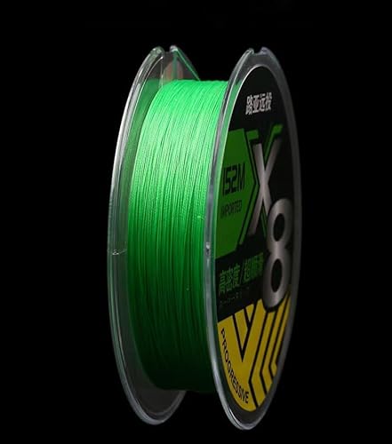 جيو خيط صنارة صيد من 8 جدائل بطول 100 متر، خيط بولي ايثيلين مقاوم للعض والاهتراء، بقطر 2.0 ملم، يمكن أن يتحمل 25 باوند، ومناسب للصيد والشباك