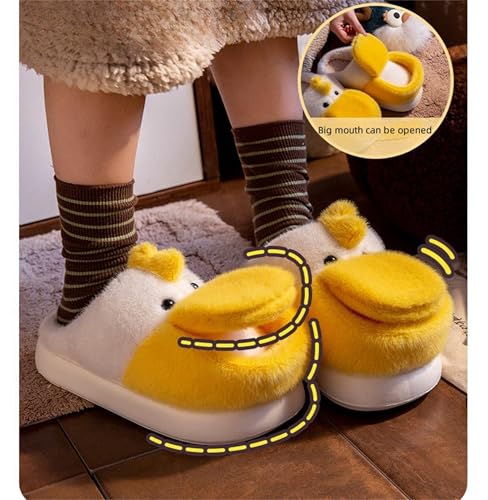 Cartoon Animal Slippers - Plush Non Slip Warm Cotton Slippers for Men & Women3