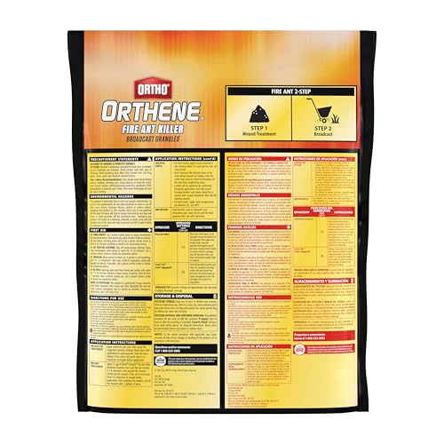 Image of Ortho Orthene Fire Ant Killer Broadcast Granules - Up to 6 Month Protection, Prevents New Fire Ant Mounds, 13 lb.