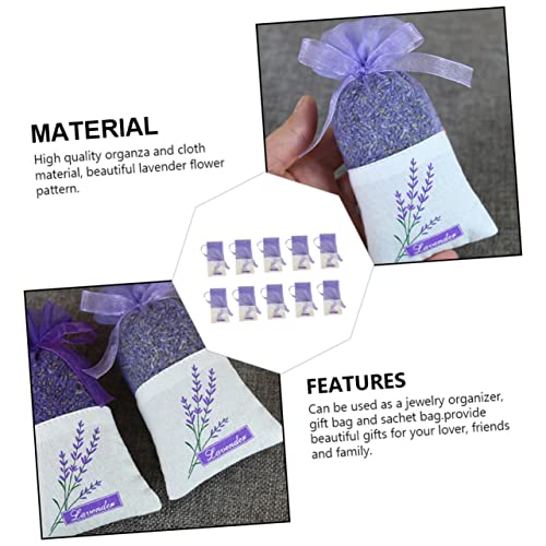 Bolsas Sachet Lavanda 22Pcs UKCOCO para Ambientador miniatura 5