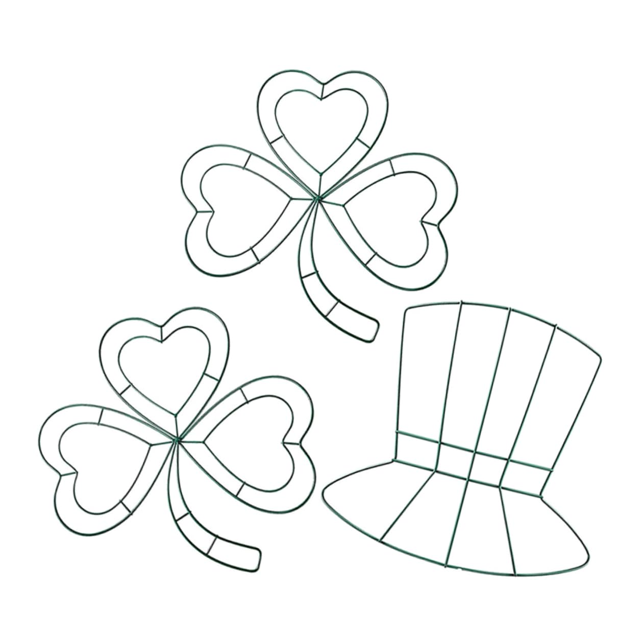 Sombrero de San Patricio de tréboles de hierro para regalar a amantes de Irlanda