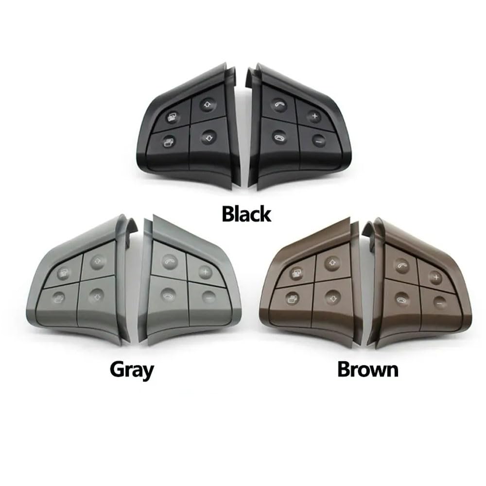 Steering Wheel Control Buttons Replacement For Mercedes ML/GL/R/B Class (2006-2009) - Brown