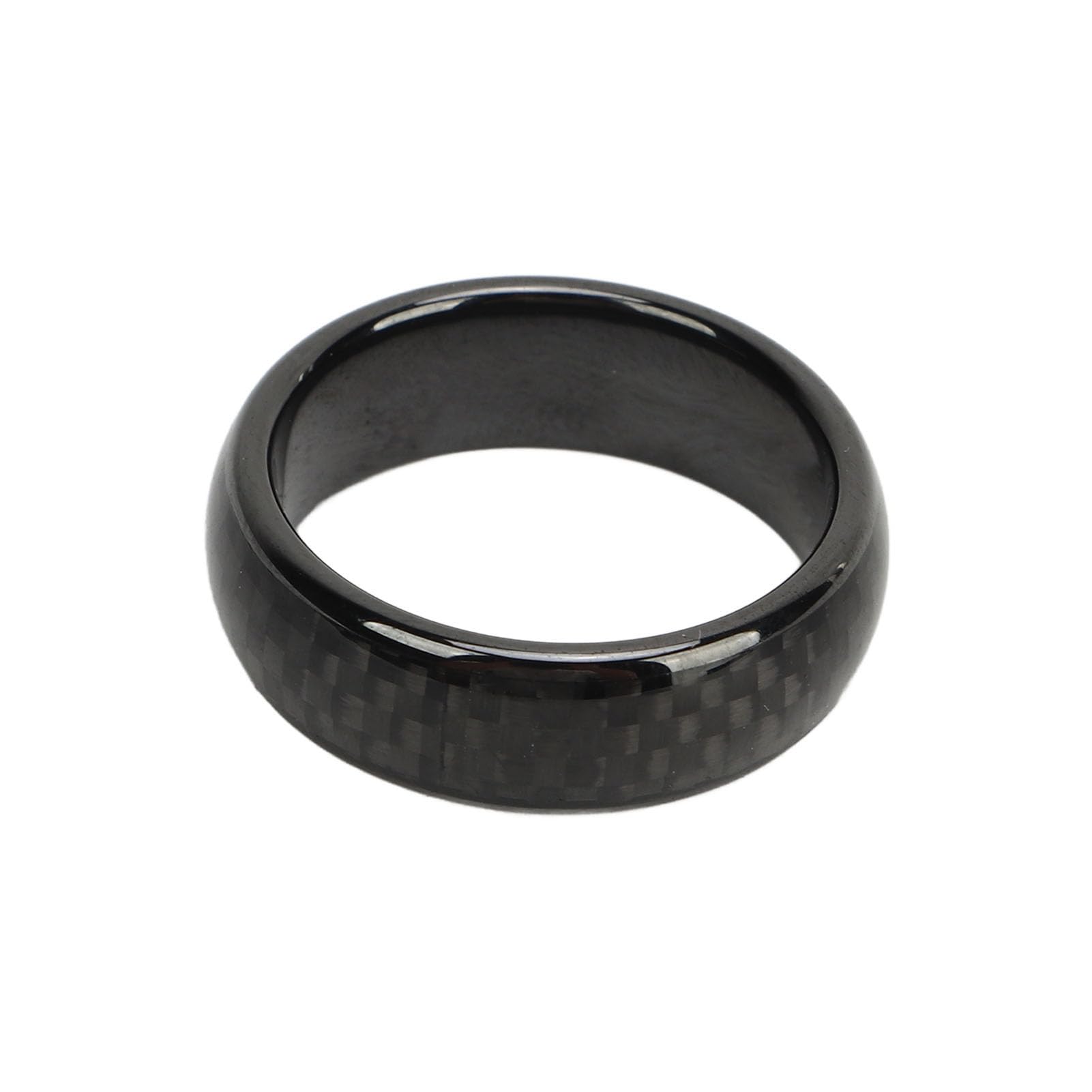 AMONIDA Fibra di Carbonio Ceramica Adatta per Portachiavi Smart Adatto per Modello S X 3 Y con Alta sensibilità e funzionalità Impermeabile 1 X Adatta per Chiave Smart Ring