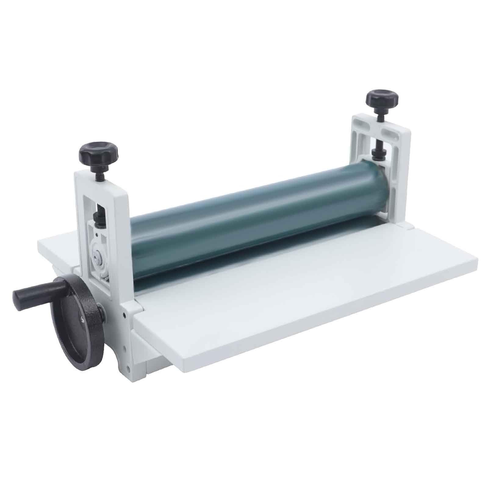 Manuelle Rolllaminiermaschine 350mm Heiß- und Kaltlaminiermaschine für Poster, Werbefotos und Buchhüllen