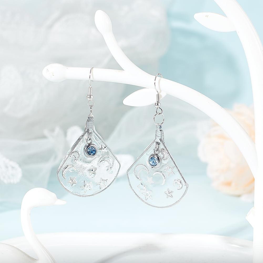 OLYCRAFT 1400 Pezzi Riempitivi In Resina: Stelle E Lune In Ottone Oro/Argento Per Nail Art E Gioielli (20 Stili)