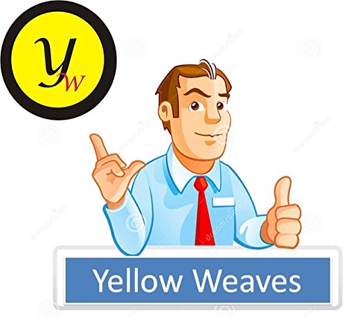 Image of Yellow Weaves 0.30mm PVC AC Transparent Curtain (4.5 X 8 Ft, Pack of 4)