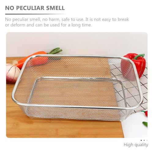 Colador multifuncional de acero inoxidable para frutas y verduras miniatura 5