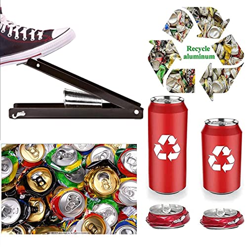 Can Crushers For Recycling Foot Pedal,16Oz Aluminum Can Crushers For Seltzer, Soda, Beer Cans,Foot Operated Can Crusher #TOP4