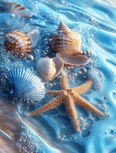 qgf G LbghG h DIYG fW^G VF p^[fUC, yCgoCio[ SҌ ȒP paint by numbers uVƃANG̋, z[ ItBX 40X50cm, Model 79