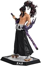 YOURKARTS.COM Demon Slayer Anime Character Action Figure, Red Battle Form, 29 cm Height, Collectible Statue