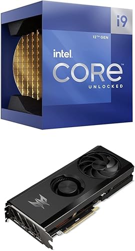 Core i9-12900K Procesador de escritorio para juegos con gráficos integrados y 16 núcleos (8P+8E) de hasta 5.2 GHz desbloqueado LGA1700 Serie 600