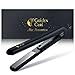Produktbild Glätteisen Haarglätter zum Glätten und Locken - Keramik Haarstyler Hair Straightener Flat Iron für alle Haartypen mit 5-Jahres Garantie (806 Schwarz)