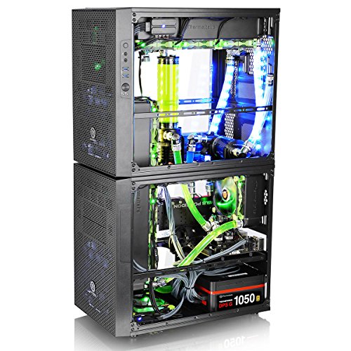 Thermaltake - Core X1 - Micro-Tour Boitier PC avec fenêtre (Mini-ITX) Gris