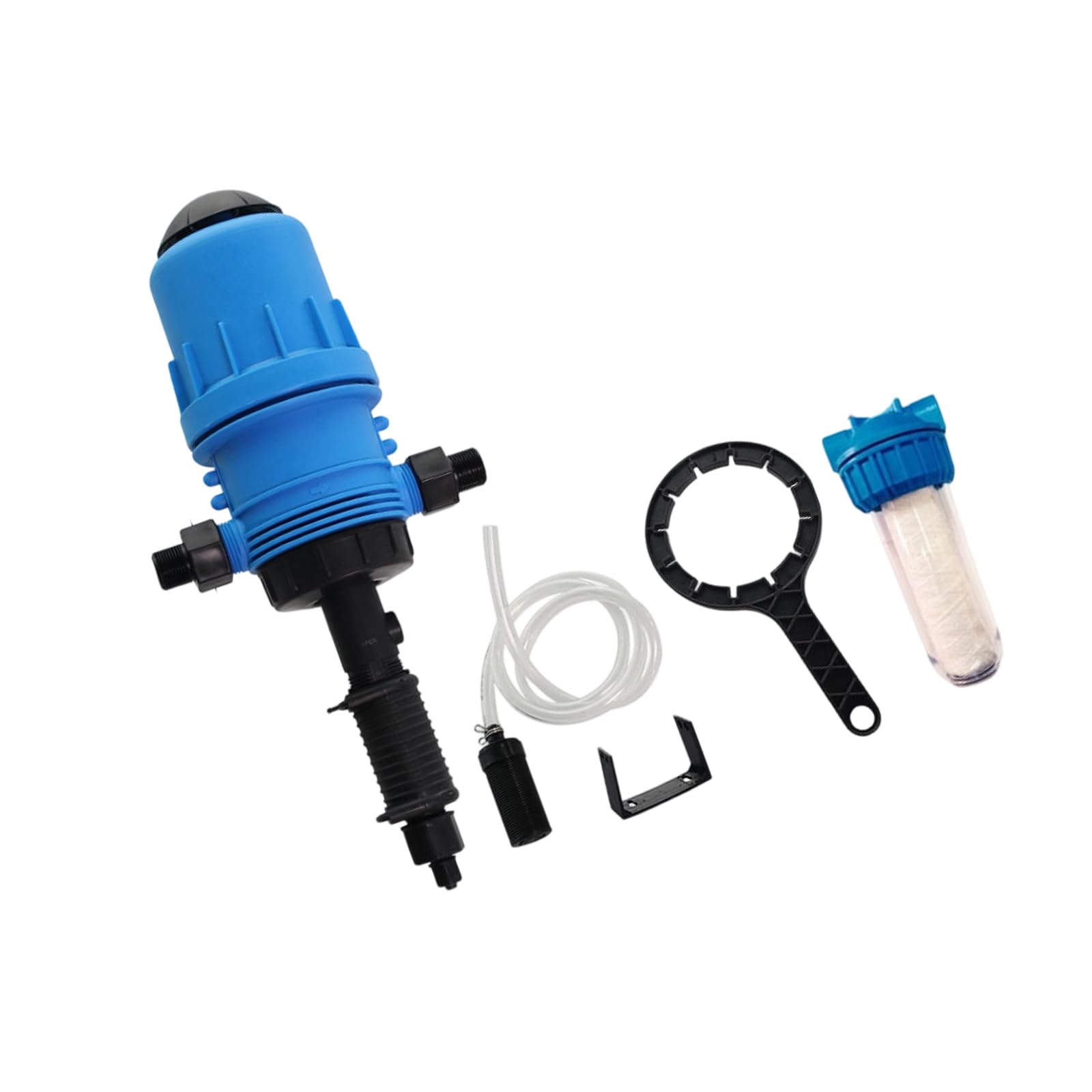 Inline Dosiermischer 3 / 4 Zoll NPT, wasserbetriebener 0, 4% bis 4% Proportional Injektor für Gartenbewässerung, Viehwasserleitungen und hydraulischer Mischer mit Proportional Injektor Dosierung auf