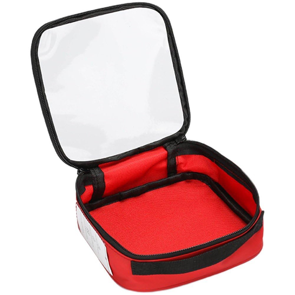 Bemvp Portable Medical Storage Bag Outdoor First Aid Kits Drug Pack Storage Bag Waterproof Travel Medicine Bag for Home Travel