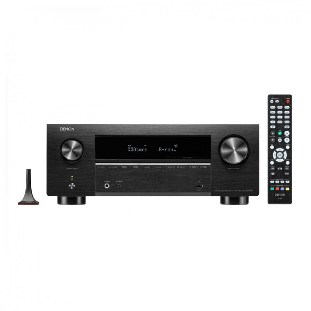 Denon AVC-X3800H Amplificador Hi-Fi Bluetooth/USB/FM
