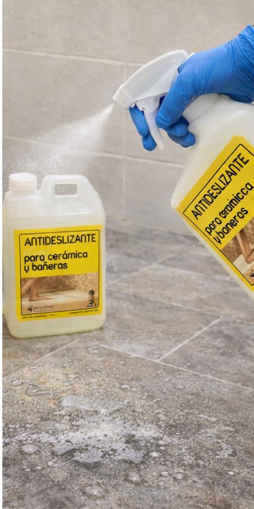 Líquido Antideslizante para Suelos Cerámicos y Gres, Envase 1 Litro