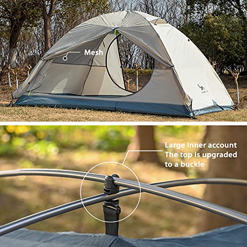 Carpa automática tipo cúpula para 2-3 personas miniatura 4