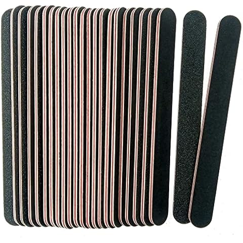 ZHIYE 24PCS Double Sided Nail Files Cover