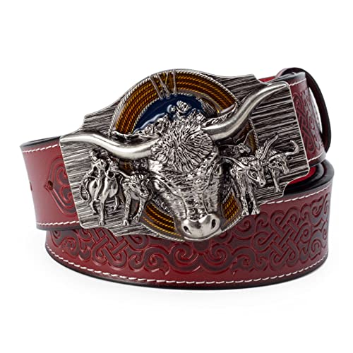 Ceinture en cuir pour homme ajustable pour en finir avec les pantalons lâches