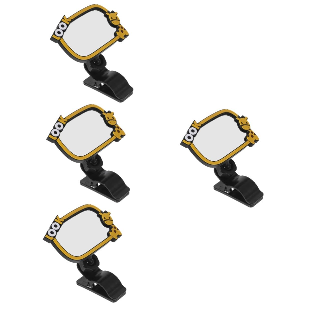 Yardwe 4 Pezzi Specchi Di Retrovisore Interni Ed Esterni Specchio Posto a Sedere Posteriore Visualizzazione Auto Visione Specchietti Retrovisori Child Mirror Gomma Da Cancellare