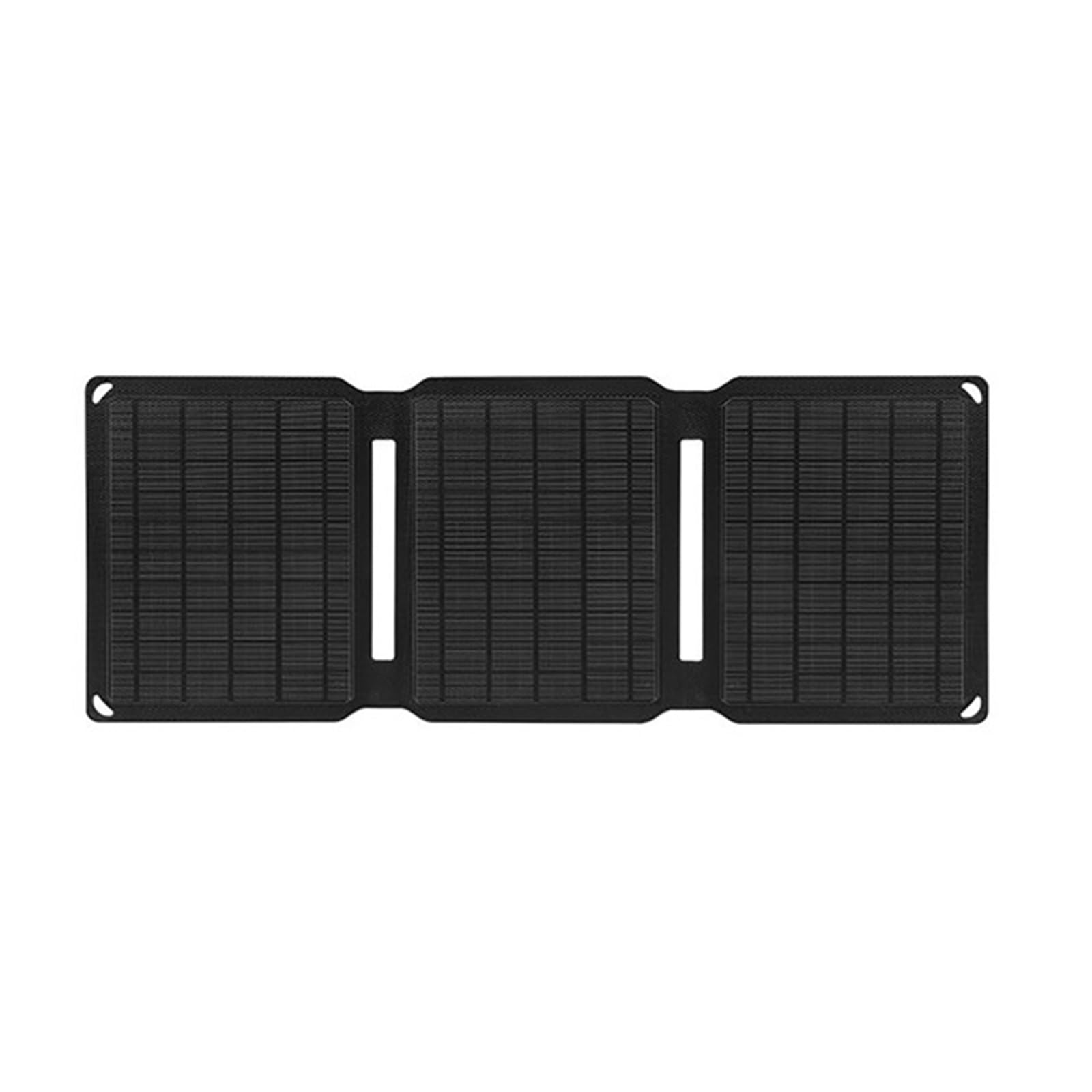 Cargador solar portátil USB de 15W y 5V con 3 paneles plegables para acampada