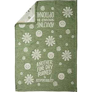 Primitives by kathy adulting should be optional another fine day ruined by responsibility decorative kitchen towel  urban country home decor