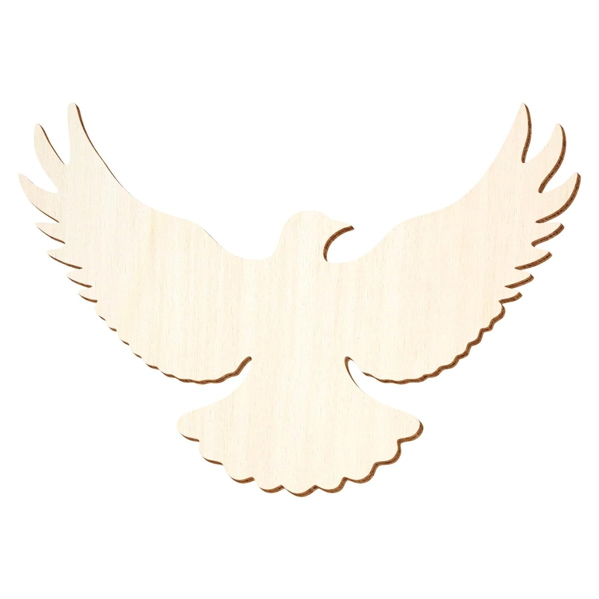 Paloma de pascua de madera, 3-50 cm de ancho, decoración para manualidades, paquete con 100 unidades, tamaño: 44 cm