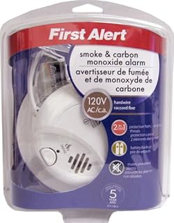 First Alert SC9120BCA Hardwire Combination Carbon Monoxide and Smoke Alarm