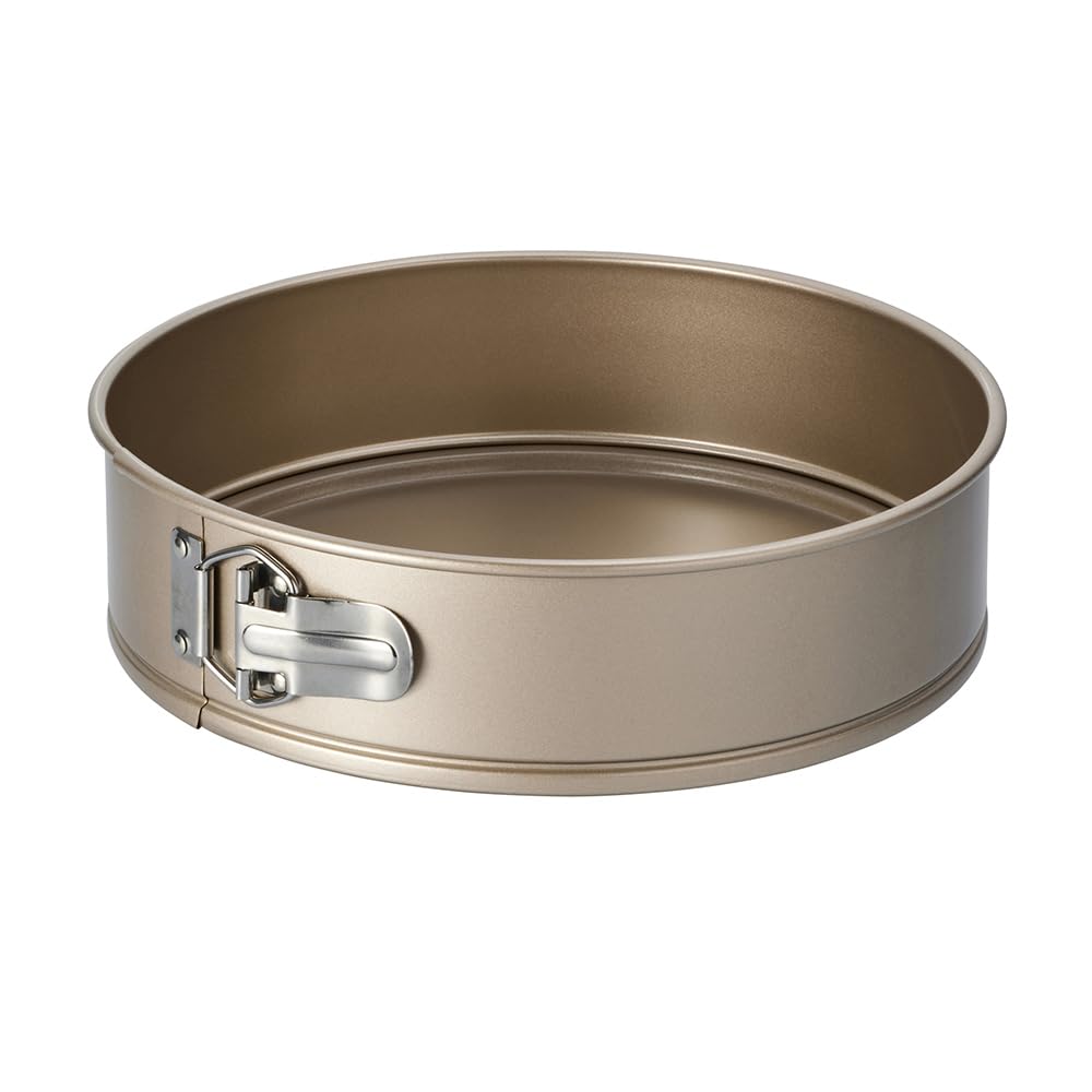 Stanley Rogers Ceramabake Springform Healthy Non-Stick Ceramic Cake Tin, Bake Without PFAS, PTFE, PFOS, PFOA, Cadmium & Lead, Ideal for Cheesecakes and Oven Baking, 25x7cm