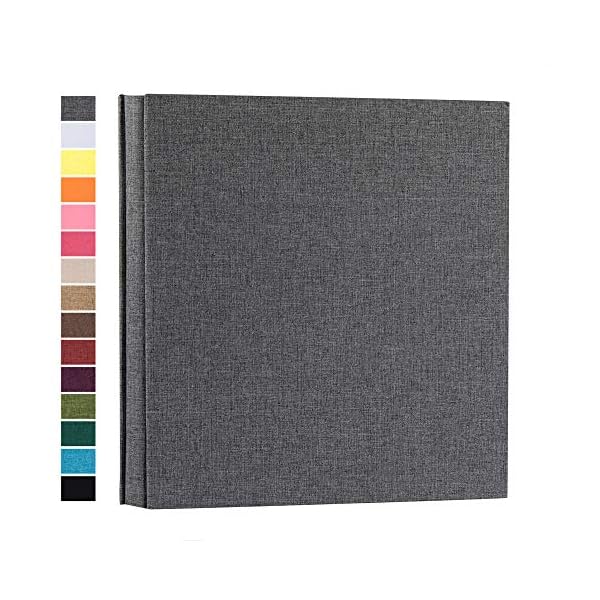 potricher Fotoalbum für 10 x 15 cm, 1000 Fotos, Leineneinband, extra großes Fassungsvermögen, Fotobuch für Familie…