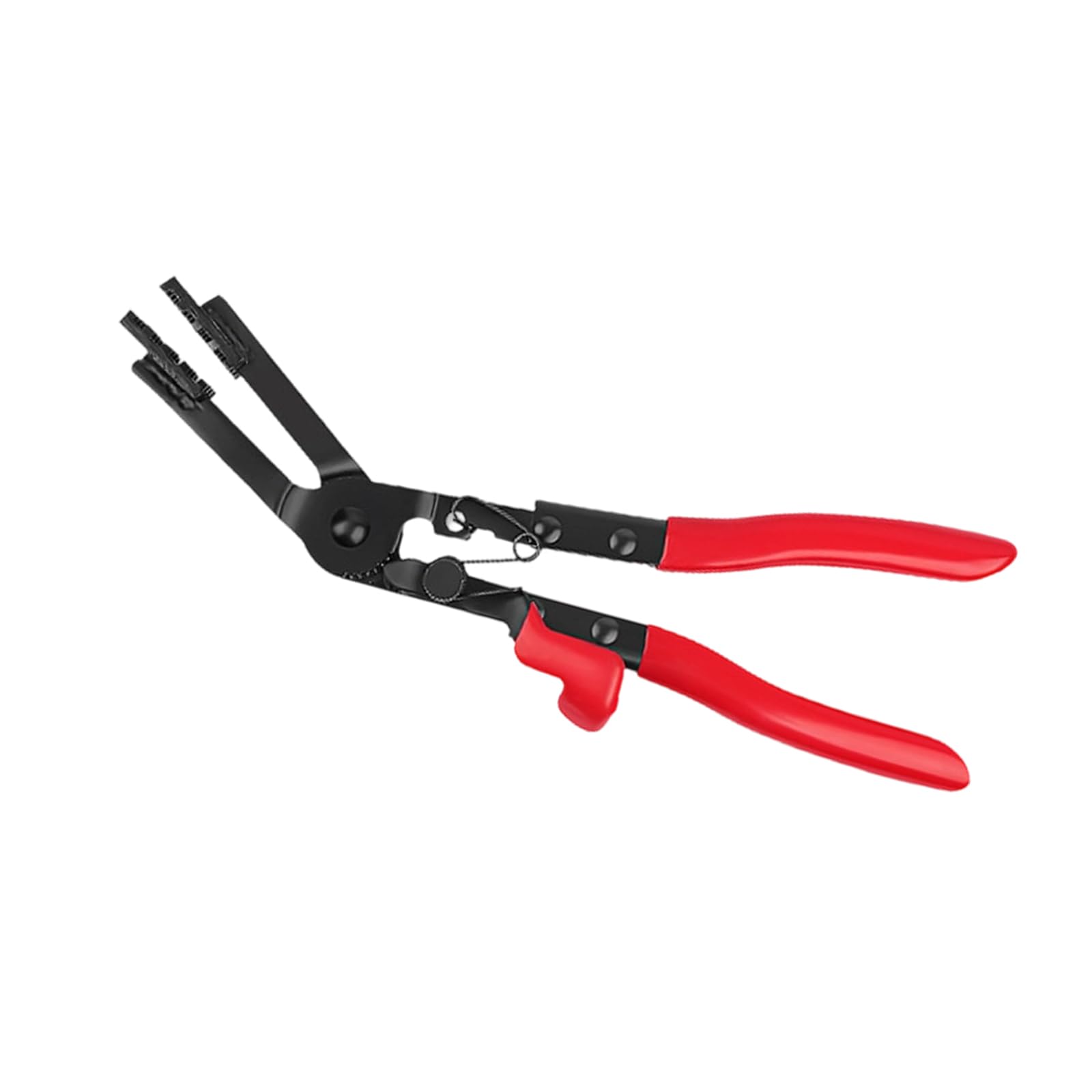 Cazstyk Elbow St Yle 1Pc Universals Straight/Bend Hose Clamp Pliers Heavy Duty Hose Clamp Tool For Automotive Fuels Coolant Oil Pipe Automobile Water Pipe Pliers
