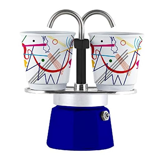 Bialetti Set Mini Express R Kandinsky En Oferta Bialetti Mini Express 2 Tazas, 0001407, 8006363030465