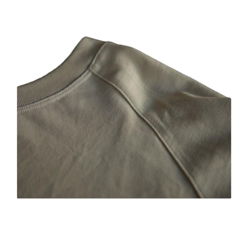 Maniche Lunghe Shirt Uomo Comodo Traspirante Sportiva Shirt Slim Fit Girocollo Corsa Shirt Uomo Tinta Unita Basic Shirt all-Match Outdoor Shirt Uomo
