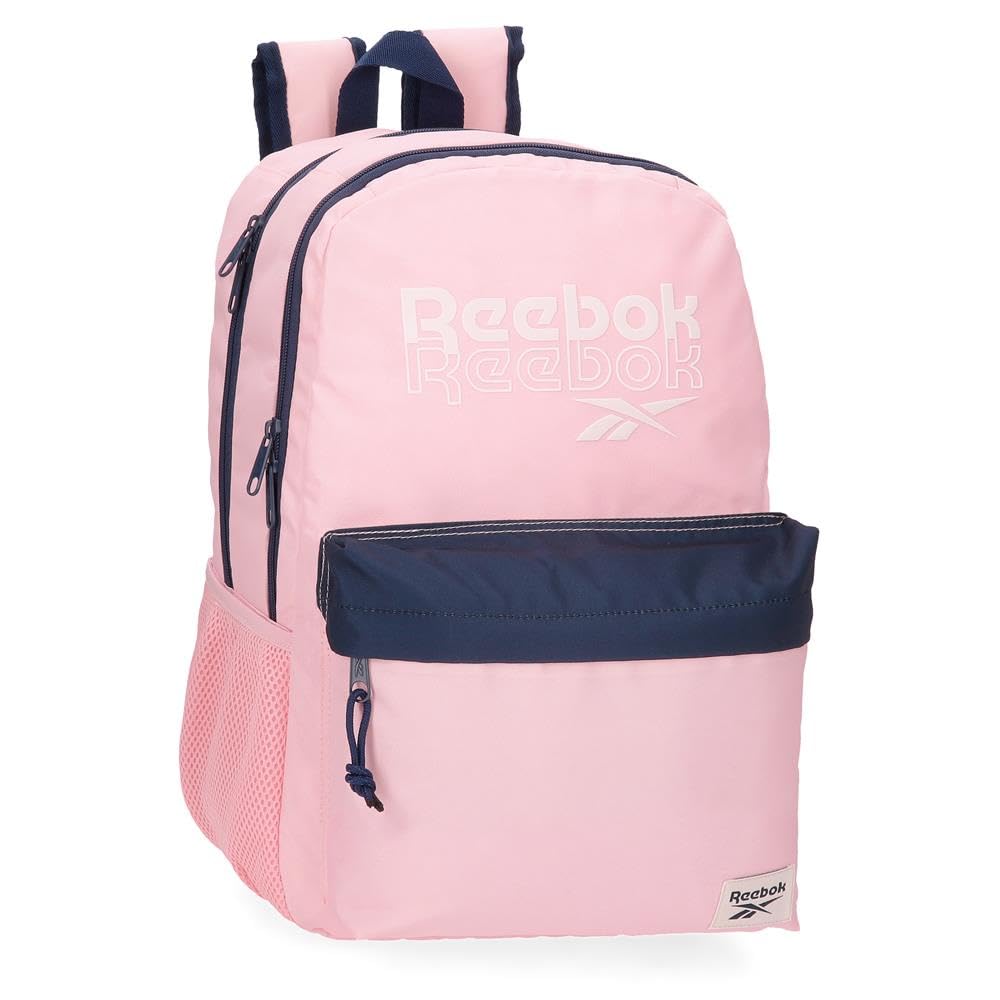 Reebok Sidney School Backpack for 15.6-Inch Laptop, Pink, 31 x 44 x 15 cm, Polyester by Joumma Bags
