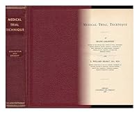 Medical Trial Technique, by Irving Goldstein ... and L. Willard Shabat ... B000KH4UXQ Book Cover