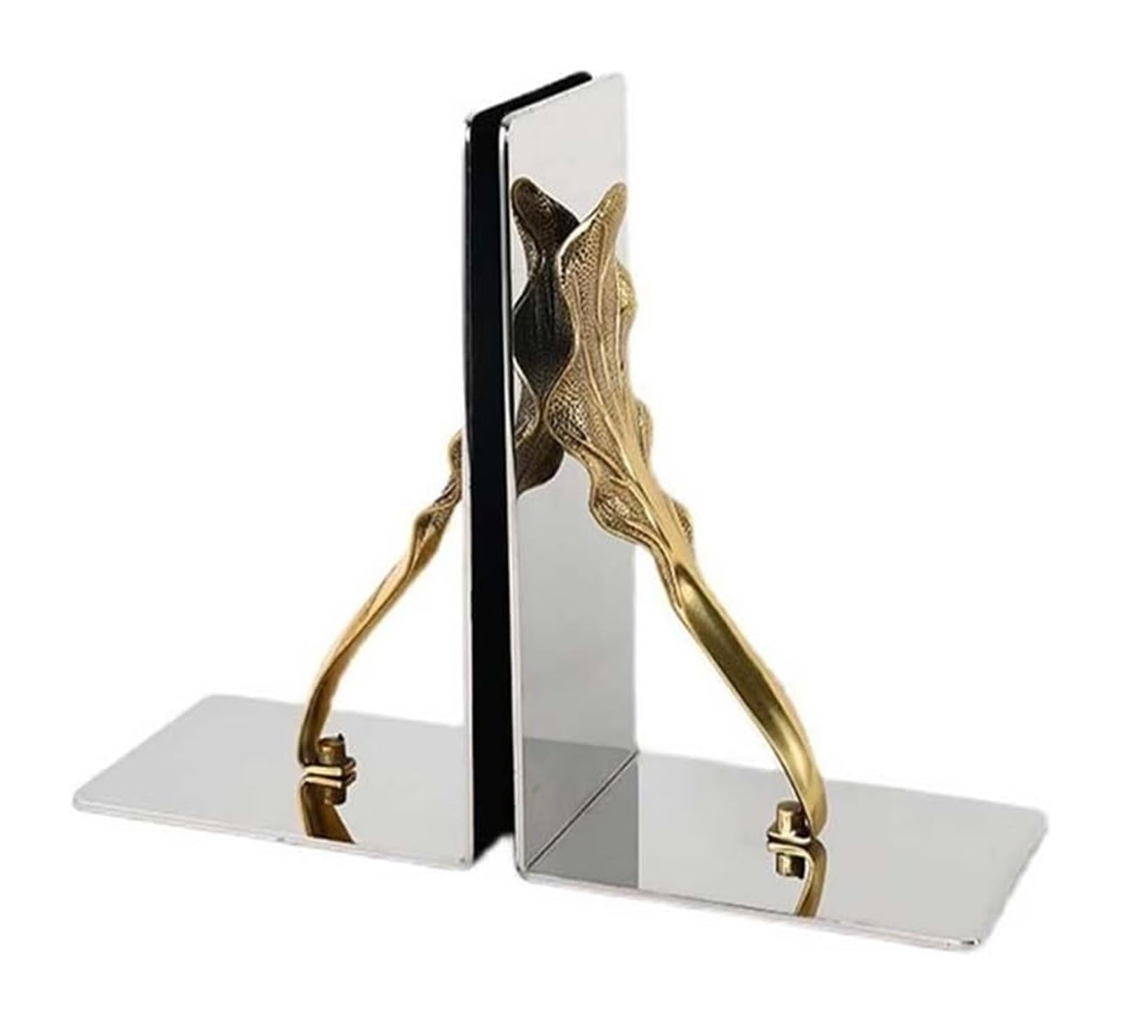 Buchstützen aus Metall
