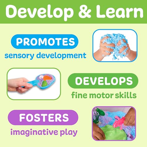 Image of Creativity for Kids Sensory Bin: Axolotl | Hands-On Activity with Wiggly Foam, Figures & Tools | Encourages Fine Motor Skills, Creativity & Calm (Ages 3+)