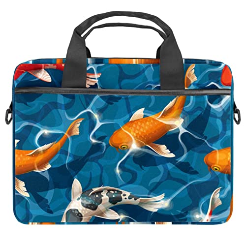 Sacoche ordinateur portable 13 pouces à bandoulière housse PC multicolore
