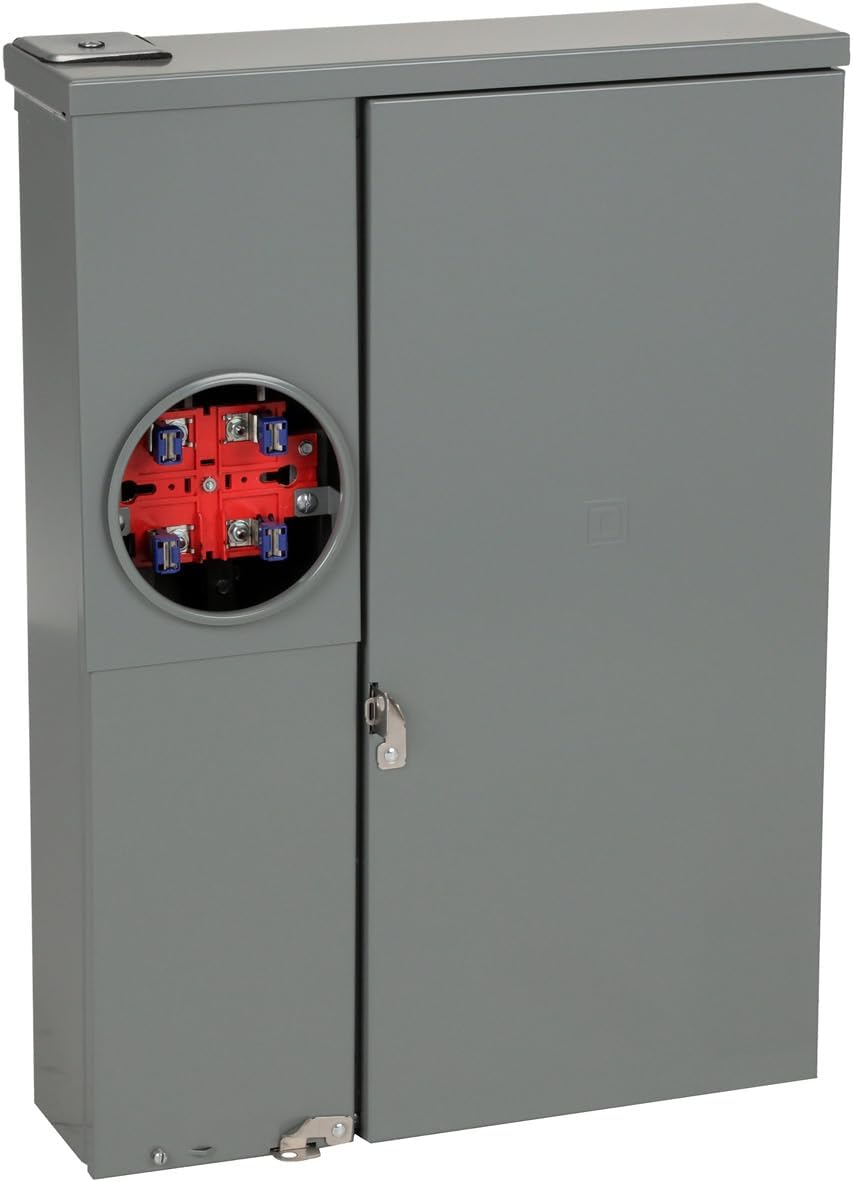 Square D - SC42M200PS Homeline 200 Amp 42-Space 42-Circuit Outdoor ...