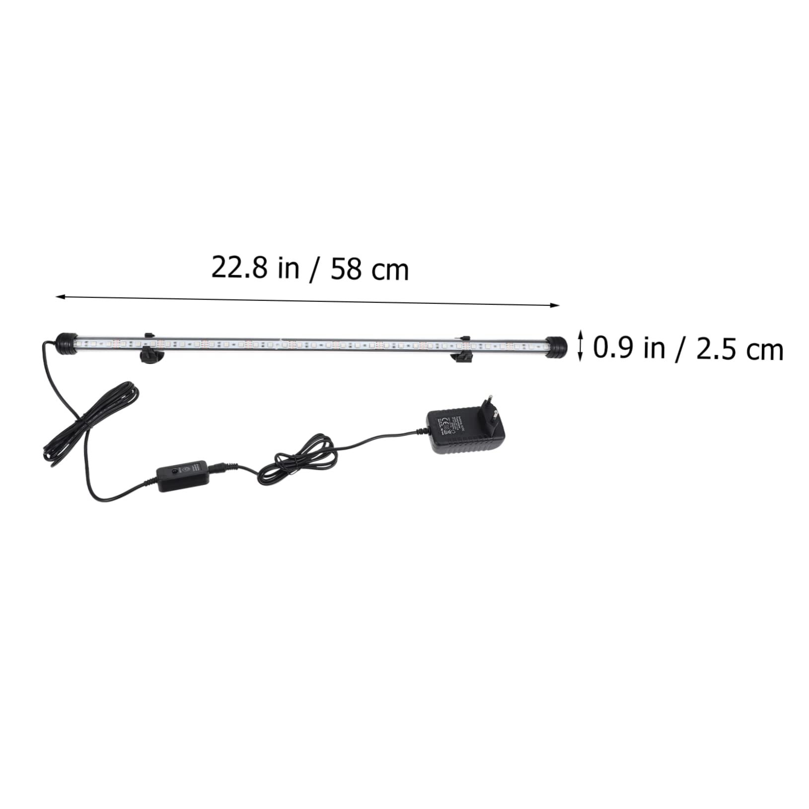 minkissy Luz De Buceo De Acuario Luz Del Acuario Suministro De Acuario Lámpara Led Creativa Lámpara De Pecera Adorno De Lámpara Suministros Para Peceras Acrílico Control Remoto