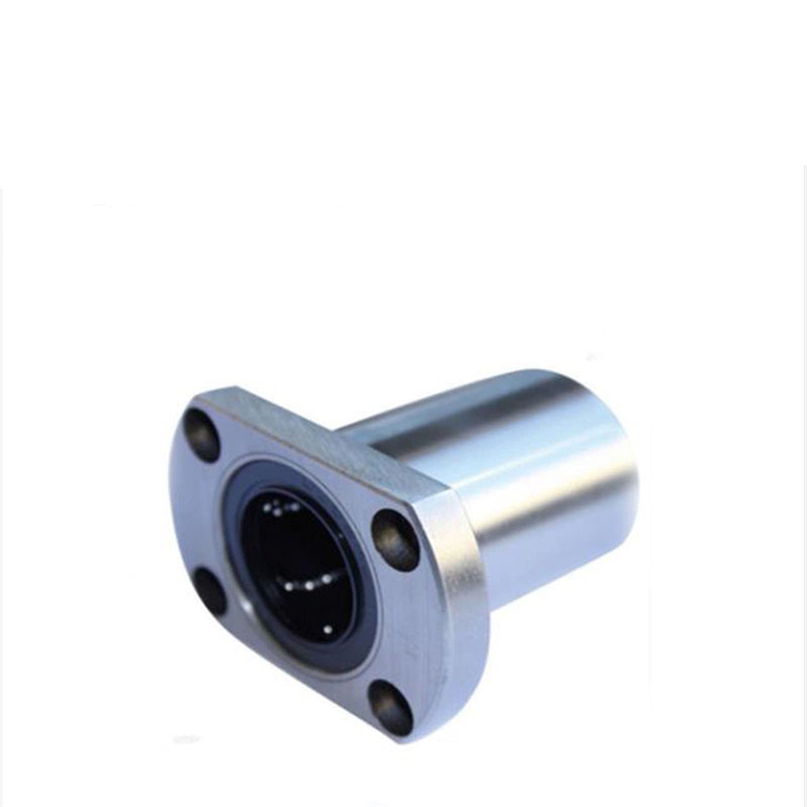 10 Pezzi LMH6UU Flangia Flangia Flangia a Sfere a Sfera con Cuscinetto a Sfera lineare 6mm Cuscinetto per Cuscinetti per Stampante 3D Parti CNC Parti